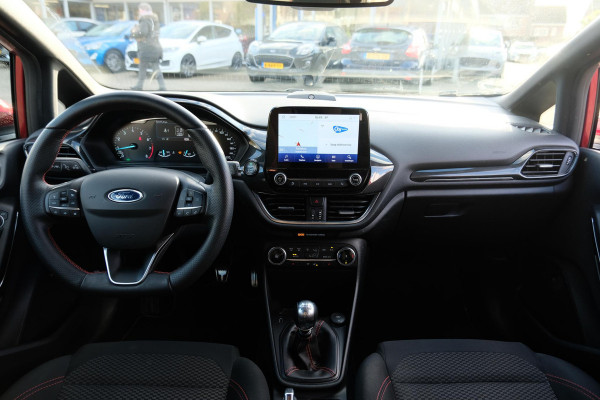 Ford Fiesta 1.0 EcoBoost Hybrid ST-Line Adaptieve Cruise | Winterpack | Keyless entry | Comfort pack | B&O Audio | Fabrieksalarm | Grote achter spoiler | Verlengde fabrieksgarantie tot 02-2025
