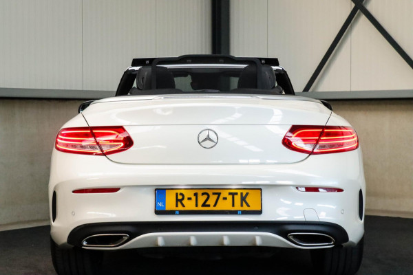 Mercedes-Benz C-Klasse Cabrio 180 Edition 1 AMG Styling 9G Automaat 156pk 1 Eig|DLR|23dkm|Lederen sportstoelen|LED|Airscarf|19inch