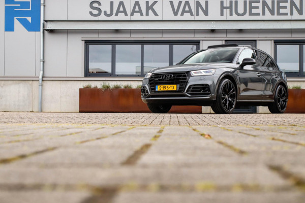 Audi Q5 2.0 TFSI Quattro Pro Line S S-Line 252pk Automaat! 1e|Dealer|Luchtvering|Panoramadak|Virtual Cockpit|360 Camera|ACC|Black