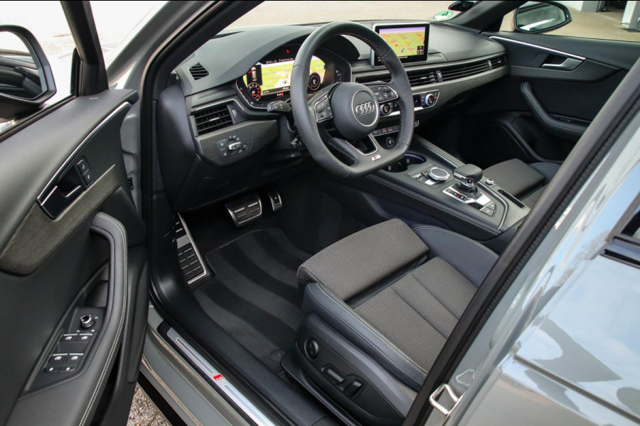 Audi A4 Avant 40 2.0TFSI S line Black Edition Facelift 190pk S-Tronic 1e|Panoramadak|Virtual Cockpit|Leder|LED Matrix|Camera|Black