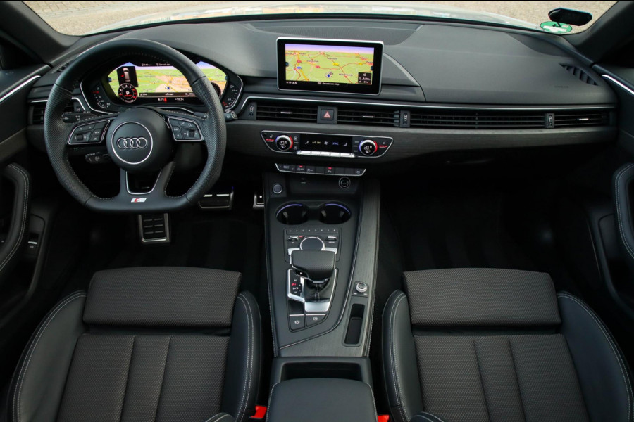 Audi A4 Avant 40 2.0TFSI S line Black Edition Facelift 190pk S-Tronic 1e|Panoramadak|Virtual Cockpit|Leder|LED Matrix|Camera|Black