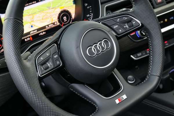 Audi A4 Avant 40 2.0TFSI S line Black Edition Facelift 190pk S-Tronic 1e|Panoramadak|Virtual Cockpit|Leder|LED Matrix|Camera|Black