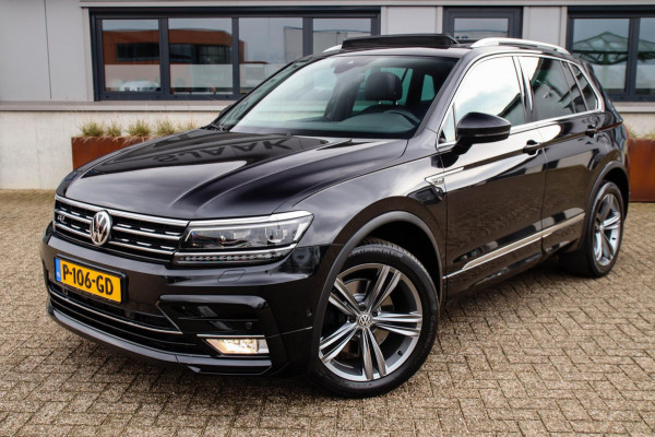 Volkswagen Tiguan 2.0TSI 4Motion Highline R-Line 180pk DSG! 1e|Panoramadak|Virtual Cockpit|LED Plus|Leder elektrisch|Camera|19inch