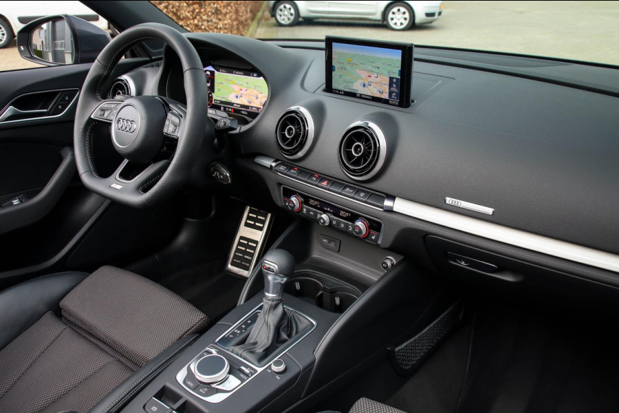 Audi A3 Cabriolet Facelift Pro Line S S Line 150pk S-Tronic Automaat 1e Eig|Dealer|Virtual Cockpit|LED|Lederen Sportstoelen|ACC|18