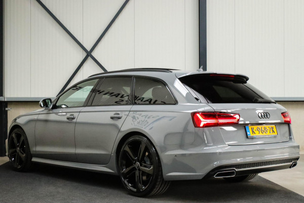 Audi A6 Avant 2.0 TFSI Quattro S line Edition 252pk Automaat! 1e|Audi Exclusive|Nardo Grey|Panoramadak|Kuipstoelen|Luchtvering|360