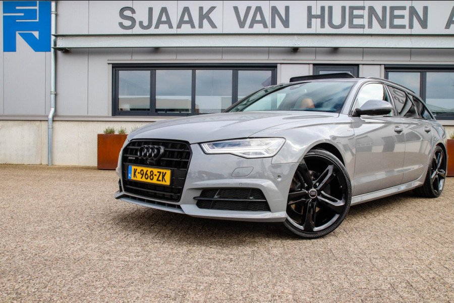 Audi A6 Avant 2.0 TFSI Quattro S line Edition 252pk Automaat! 1e|Audi Exclusive|Nardo Grey|Panoramadak|Kuipstoelen|Luchtvering|360