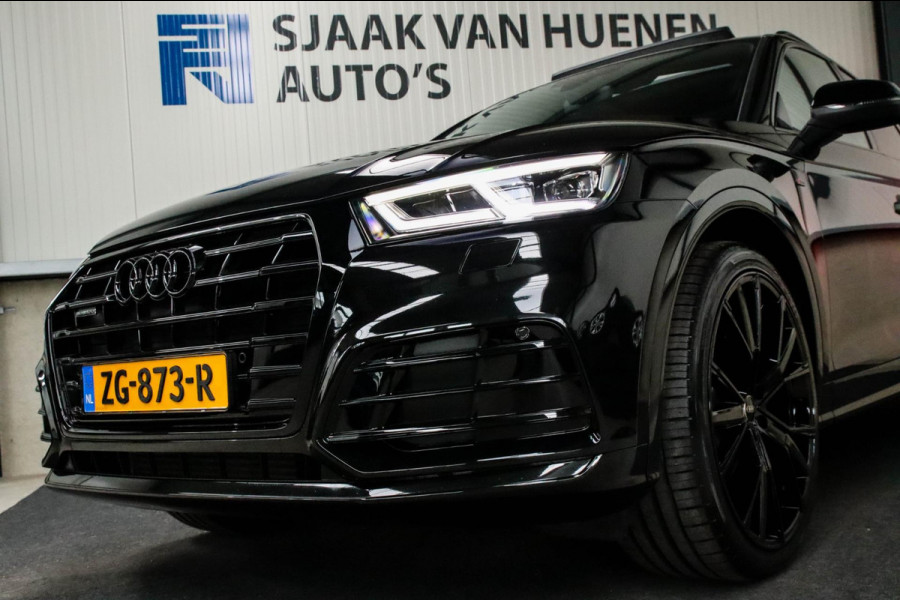 Audi Q5 2.0 TFSI Quattro Pro Line S S-Line 252pk Automaat! NL|Luchtvering|Panoramadak|Virtual Cockpit|Camera|Black|22inch|Trekhaak