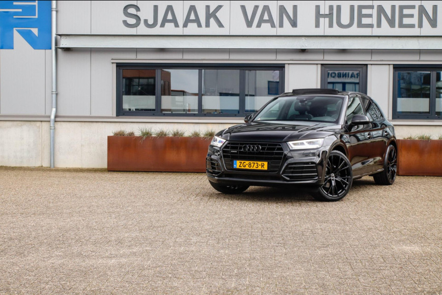 Audi Q5 2.0 TFSI Quattro Pro Line S S-Line 252pk Automaat! NL|Luchtvering|Panoramadak|Virtual Cockpit|Camera|Black|22inch|Trekhaak