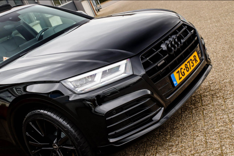 Audi Q5 2.0 TFSI Quattro Pro Line S S-Line 252pk Automaat! NL|Luchtvering|Panoramadak|Virtual Cockpit|Camera|Black|22inch|Trekhaak