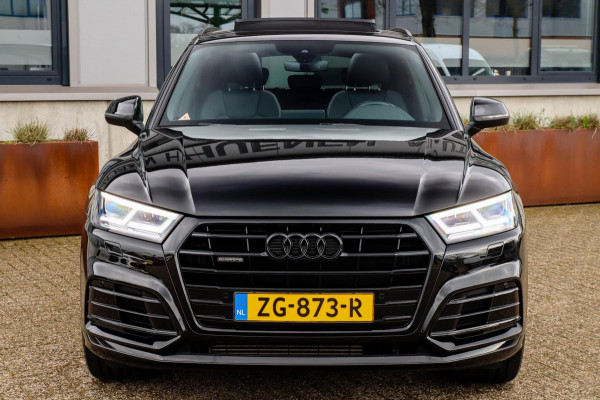 Audi Q5 2.0 TFSI Quattro Pro Line S S-Line 252pk Automaat! NL|Luchtvering|Panoramadak|Virtual Cockpit|Camera|Black|22inch|Trekhaak