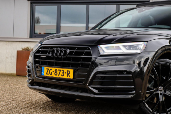 Audi Q5 2.0 TFSI Quattro Pro Line S S-Line 252pk Automaat! NL|Luchtvering|Panoramadak|Virtual Cockpit|Camera|Black|22inch|Trekhaak