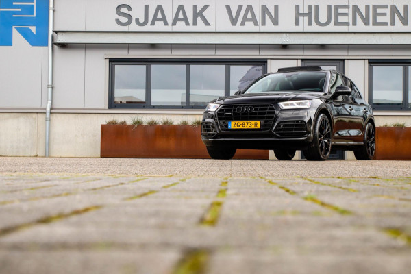 Audi Q5 2.0 TFSI Quattro Pro Line S S-Line 252pk Automaat! NL|Luchtvering|Panoramadak|Virtual Cockpit|Camera|Black|22inch|Trekhaak