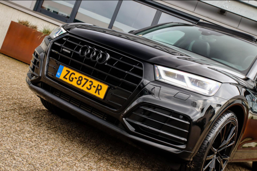 Audi Q5 2.0 TFSI Quattro Pro Line S S-Line 252pk Automaat! NL|Luchtvering|Panoramadak|Virtual Cockpit|Camera|Black|22inch|Trekhaak