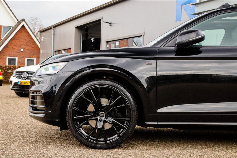 Audi Q5 2.0 TFSI Quattro Pro Line S S-Line 252pk Automaat! NL|Luchtvering|Panoramadak|Virtual Cockpit|Camera|Black|22inch|Trekhaak