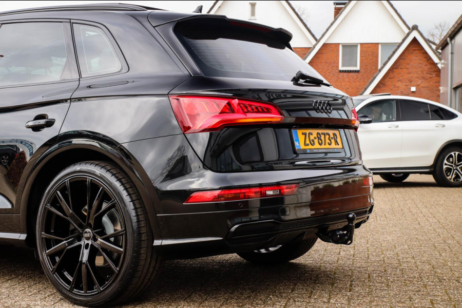 Audi Q5 2.0 TFSI Quattro Pro Line S S-Line 252pk Automaat! NL|Luchtvering|Panoramadak|Virtual Cockpit|Camera|Black|22inch|Trekhaak