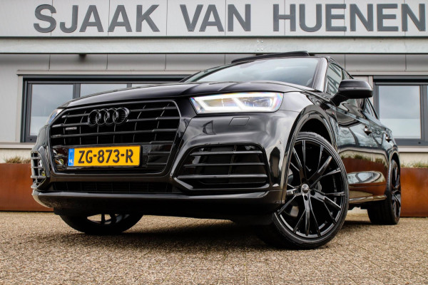 Audi Q5 2.0 TFSI Quattro Pro Line S S-Line 252pk Automaat! NL|Luchtvering|Panoramadak|Virtual Cockpit|Camera|Black|22inch|Trekhaak