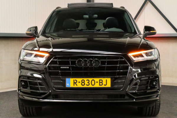 Audi Q5 2.0 TFSI Quattro Pro Line S S-Line 252pk Automaat 1e Eig|DLR|Panoramadak|Virtual Cockpit|Leder|LED Matrix|ACC|Black|21inch