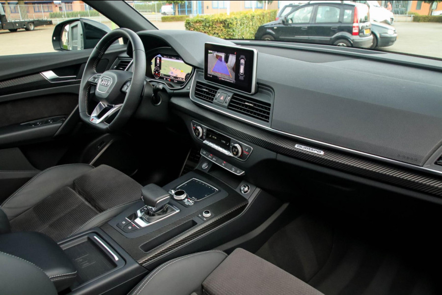 Audi Q5 2.0 TFSI Quattro Pro Line S S-Line 252pk Automaat 1e Eig|DLR|Panoramadak|Virtual Cockpit|Leder|LED Matrix|ACC|Black|21inch