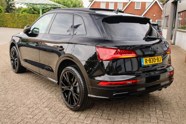 Audi Q5 2.0 TFSI Quattro Pro Line S S-Line 252pk Automaat 1e Eig|DLR|Panoramadak|Virtual Cockpit|Leder|LED Matrix|ACC|Black|21inch