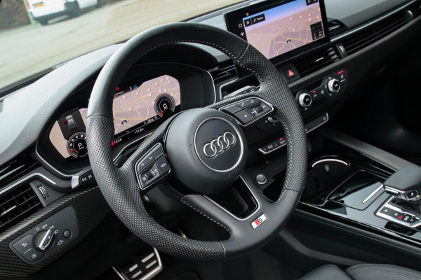 Audi A4 Avant 2.0 TFSI S line Black Edition Facelift 150pk S-Tronic! 1e|DLR|Panoramadak|Virtual Cockpit|Leder|LED Matrix|Black