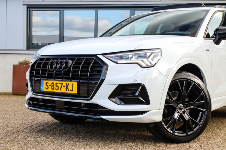 Audi Q3 35 TFSI 1.5 TFSI S Line Pro Line S 150pk S-Tronic Panoramadak|Virtual Cockpit|LED Matrix|Leder|Keyless|Camera|20inch|Black