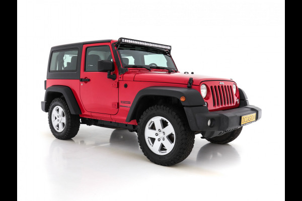 Jeep Wrangler Unlimited 2.8 CRD ATX 4WD Cabrio Hardtop Sport Euro 6 Aut. *AIRCO | CRUISE | LED-BAR*