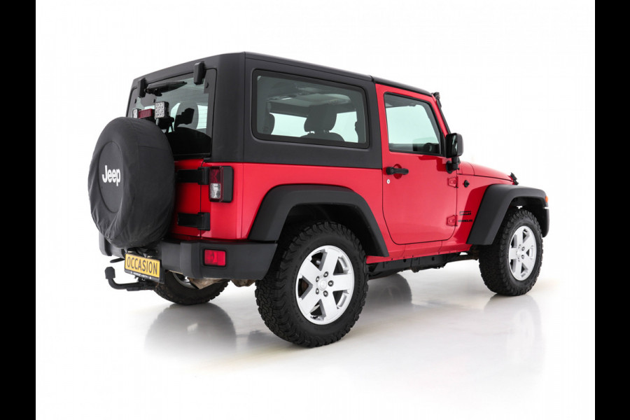 Jeep Wrangler Unlimited 2.8 CRD ATX 4WD Cabrio Hardtop Sport Euro 6 Aut. *AIRCO | CRUISE | LED-BAR*