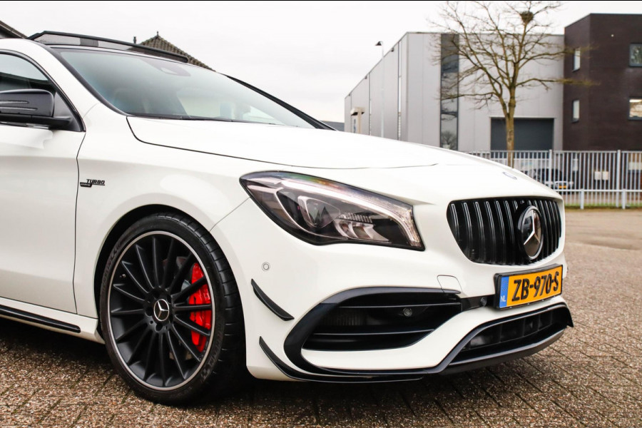 Mercedes-Benz CLA-Klasse CLA 45 AMG 4MATIC 7G 381pk! Dealer|Full Option|Designo|Panoramadak|Schaalstoelen incl. Memory|Performance