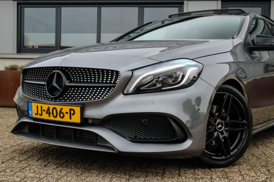 Mercedes-Benz A-Klasse Facelift 180 Sport Edition AMG 7G Automaat 156pk! 1e|NL|DLR|Panoramadak|Leder|NAVI|Stoelverwarming|18inch