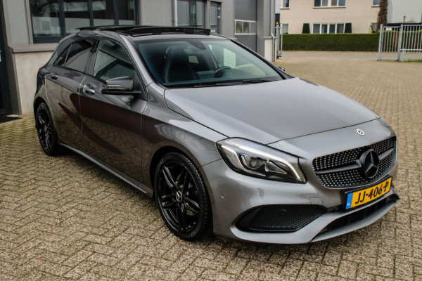 Mercedes-Benz A-Klasse Facelift 180 Sport Edition AMG 7G Automaat 156pk! 1e|NL|DLR|Panoramadak|Leder|NAVI|Stoelverwarming|18inch