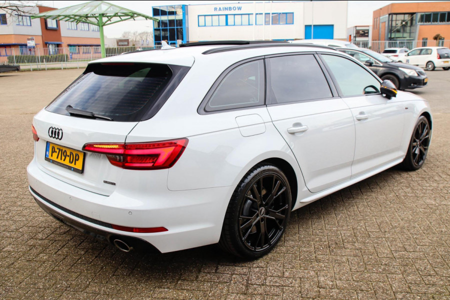 Audi A4 Avant 45 2.0 TFSI Quattro Sport Pro Line S S line Black Edition Facelift 252pk S-Tronic! Panoramadak|Virtual Cockpit|Black