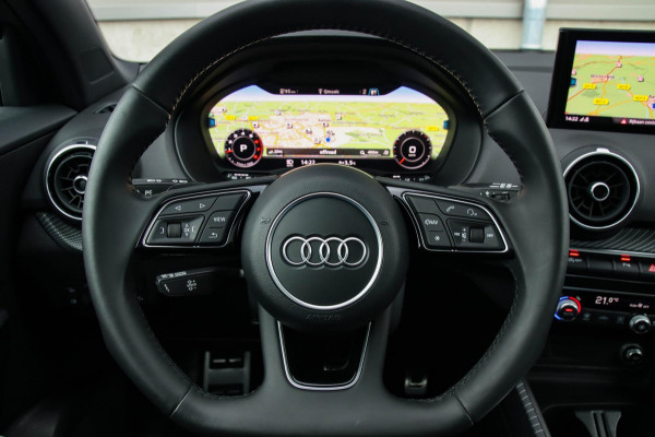Audi Q2 2.0 TFSI Quattro Sport Pro Line S S-line 190pk S-Tronic! 1e|DLR|Virtual Cockpit|Panoramadak|LED Matrix|3D Knipper|Leder|19