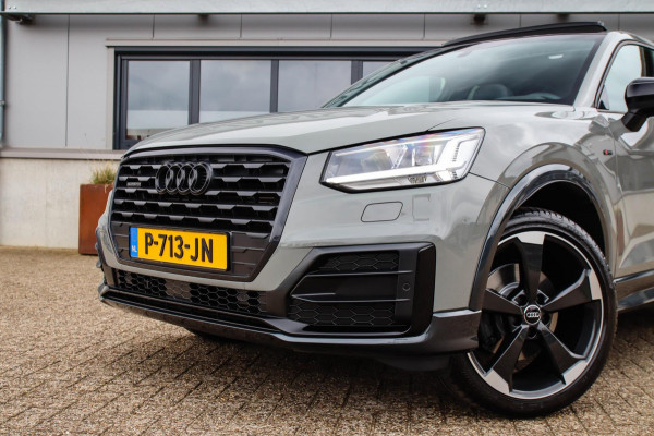 Audi Q2 2.0 TFSI Quattro Sport Pro Line S S-line 190pk S-Tronic! 1e|DLR|Virtual Cockpit|Panoramadak|LED Matrix|3D Knipper|Leder|19