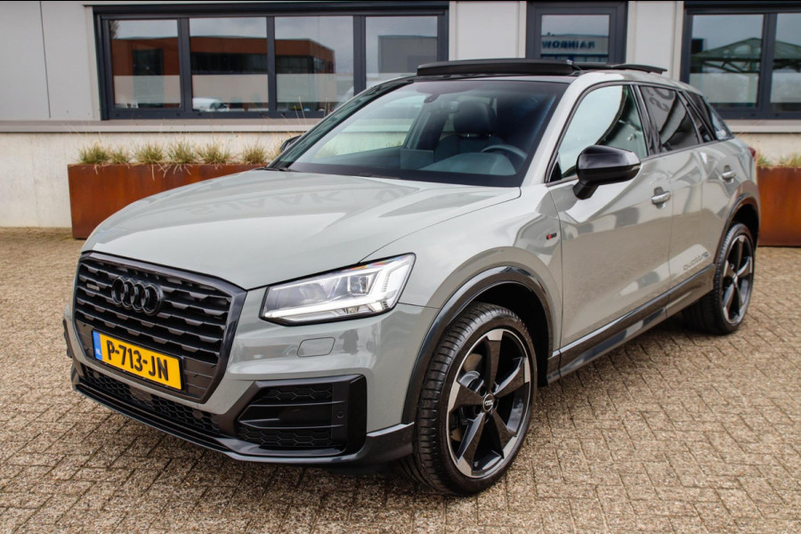 Audi Q2 2.0 TFSI Quattro Sport Pro Line S S-line 190pk S-Tronic! 1e|DLR|Virtual Cockpit|Panoramadak|LED Matrix|3D Knipper|Leder|19