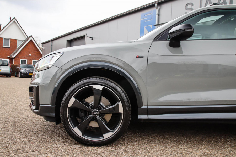 Audi Q2 2.0 TFSI Quattro Sport Pro Line S S-line 190pk S-Tronic! 1e|DLR|Virtual Cockpit|Panoramadak|LED Matrix|3D Knipper|Leder|19