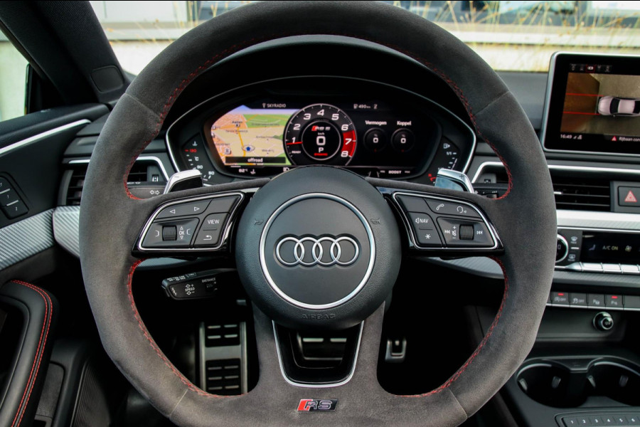 Audi A5 Coupé 2.9 TFSI RS 5 quattro 510pk ABT V6! 1e Eig|DLR|Kuipstoelen|Panoramadak|Virtual Cockpit|Keramische remmen|360 Camera