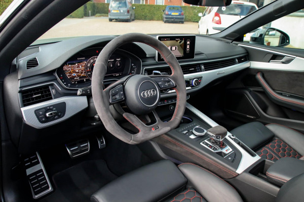 Audi A5 Coupé 2.9 TFSI RS 5 quattro 510pk ABT V6! 1e Eig|DLR|Kuipstoelen|Panoramadak|Virtual Cockpit|Keramische remmen|360 Camera