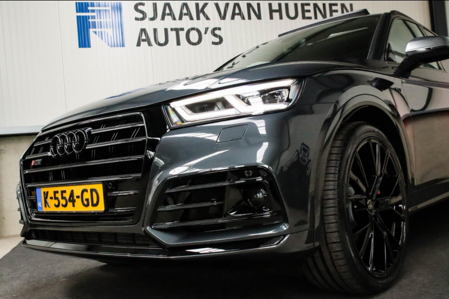 Audi Q5 3.0TFSI SQ5 Quattro S-Line 354pk Automaat! 2e Eig|DLR|Luchtvering|Kuipstoelen|Panoramadak|Virtual Cockpit|Black|Carbon|22