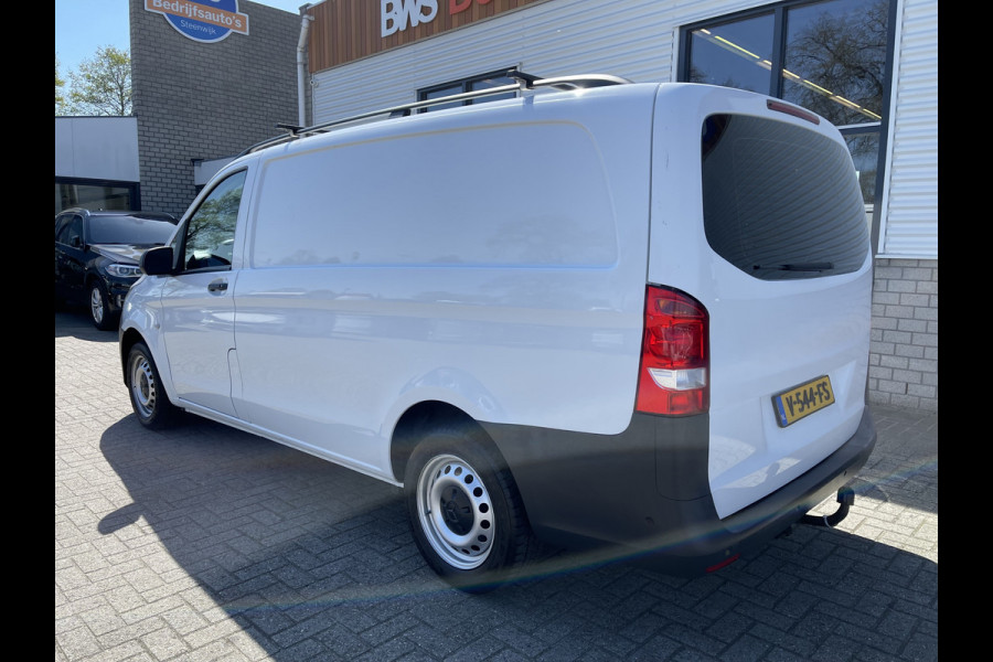 Mercedes-Benz Vito 114 CDI Lang L2H1 / rijklaar € 17.950 ex btw / lease vanaf € 355 / airco / cruise / ingerichte laadruimte / trekhaak 2000 kg