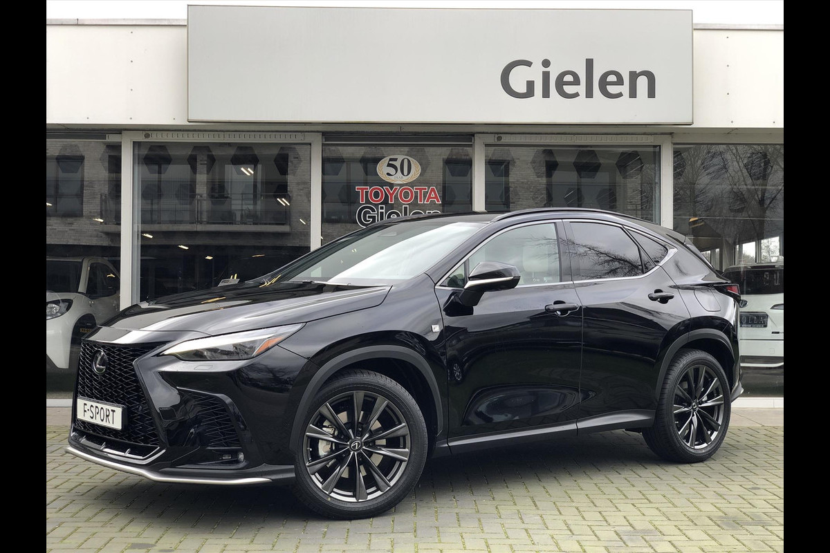 Lexus NX 450h+ AWD F Sport Line | Head Up Display, Stoelventilatie, Leer, Geheugenfunctie, Stuurverwarming, 360 Graden Camera, Direct lev