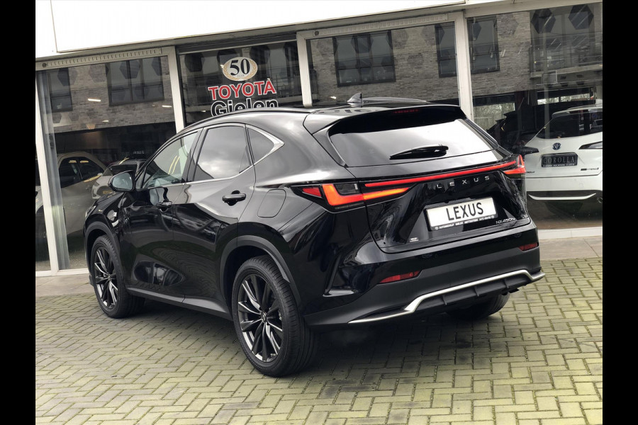 Lexus NX 450h+ AWD F Sport Line | Head Up Display, Stoelventilatie, Leer, Geheugenfunctie, Stuurverwarming, 360 Graden Camera, Direct lev