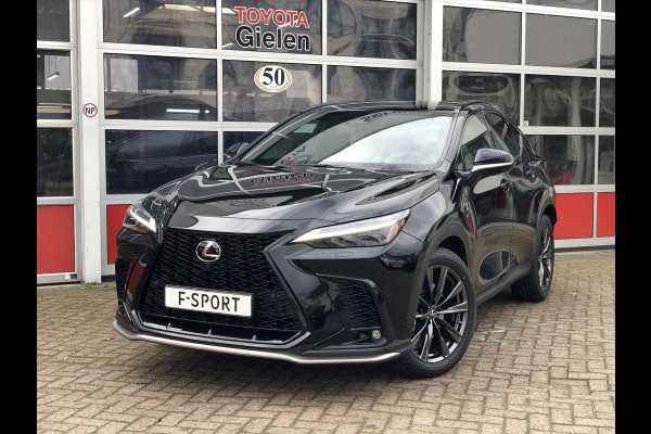 Lexus NX 450h+ AWD F Sport Line | Head Up Display, Stoelventilatie, Leer, Geheugenfunctie, Stuurverwarming, 360 Graden Camera, Direct lev