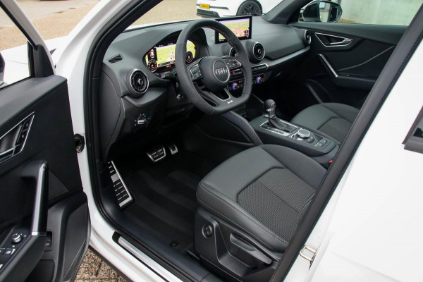 Audi Q2 1.4 TFSI CoD Sport Pro Line S S-line 150pk S-Tronic! 1e|Virtual Cockpit|Panoramadak|LED Matrix|3D Knippers|Leder|Black|18