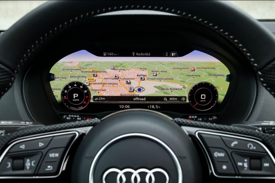 Audi Q2 1.4 TFSI CoD Sport Pro Line S S-line 150pk S-Tronic! 1e|Virtual Cockpit|Panoramadak|LED Matrix|3D Knippers|Leder|Black|18