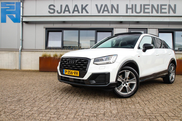 Audi Q2 1.4 TFSI CoD Sport Pro Line S S-line 150pk S-Tronic! 1e|Virtual Cockpit|Panoramadak|LED Matrix|3D Knippers|Leder|Black|18