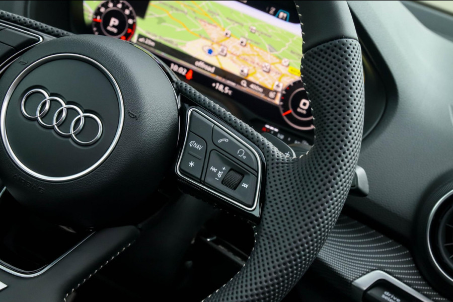 Audi Q2 1.4 TFSI CoD Sport Pro Line S S-line 150pk S-Tronic! 1e|Virtual Cockpit|Panoramadak|LED Matrix|3D Knippers|Leder|Black|18