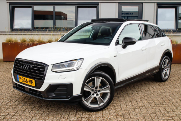 Audi Q2 1.4 TFSI CoD Sport Pro Line S S-line 150pk S-Tronic! 1e|Virtual Cockpit|Panoramadak|LED Matrix|3D Knippers|Leder|Black|18