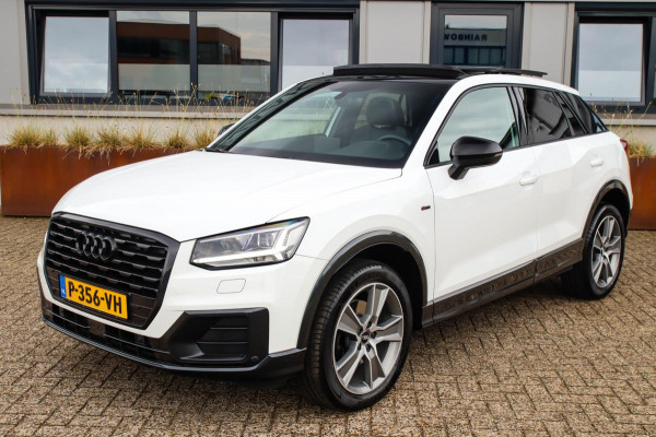 Audi Q2 1.4 TFSI CoD Sport Pro Line S S-line 150pk S-Tronic! 1e|Virtual Cockpit|Panoramadak|LED Matrix|3D Knippers|Leder|Black|18