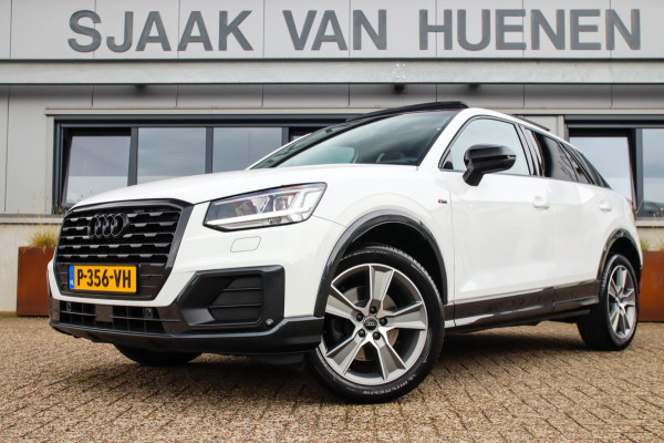 Audi Q2 1.4 TFSI CoD Sport Pro Line S S-line 150pk S-Tronic! 1e|Virtual Cockpit|Panoramadak|LED Matrix|3D Knippers|Leder|Black|18