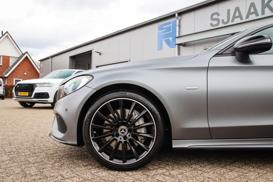 Mercedes-Benz C-Klasse Coupé 250 Business AMG Styling Night Edition 9G Automaat 211pk! DLR|Magno Grey|Lederen sportstoelen|19inch